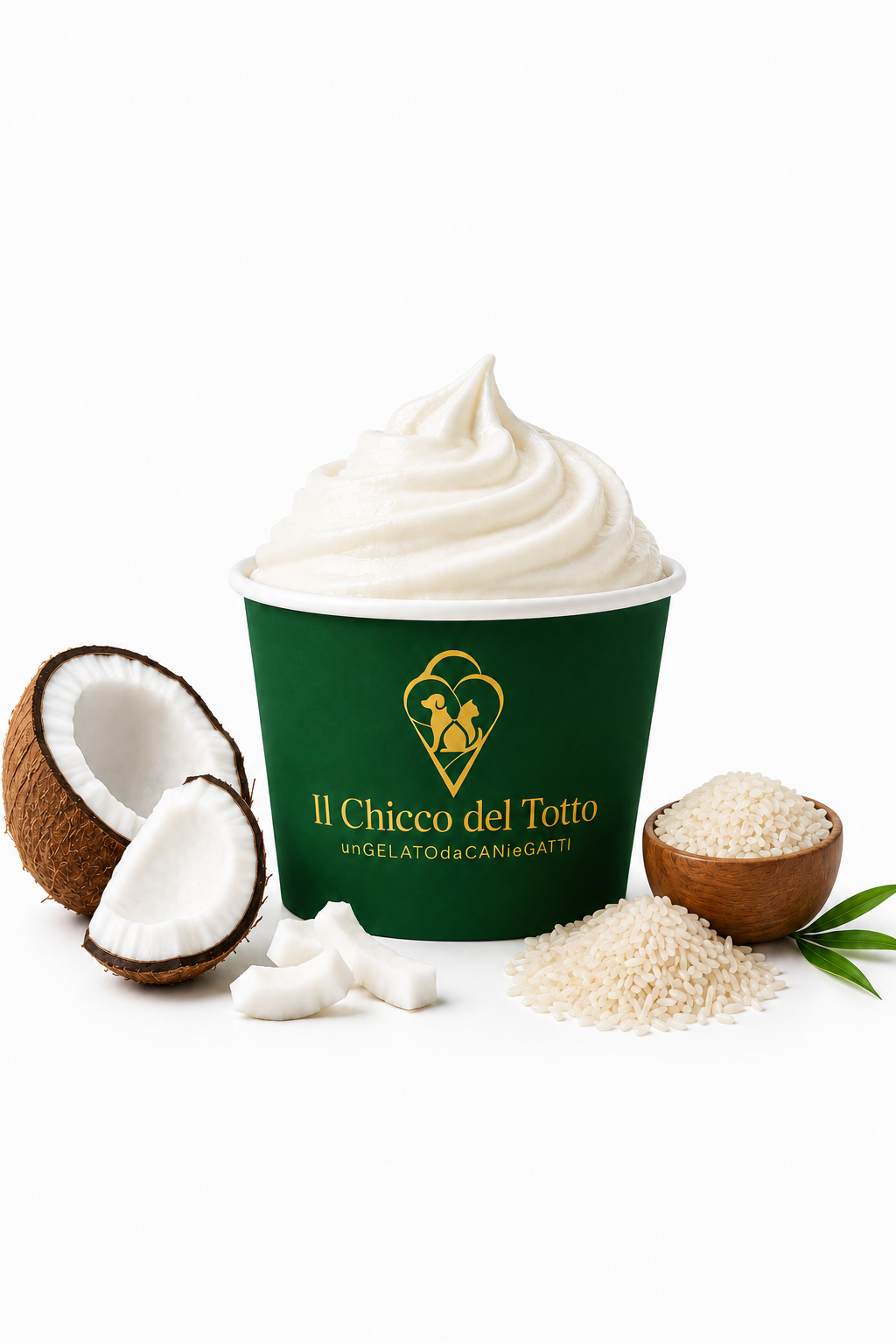 Gelato per Cani e Gatti - Cocco & Riso
