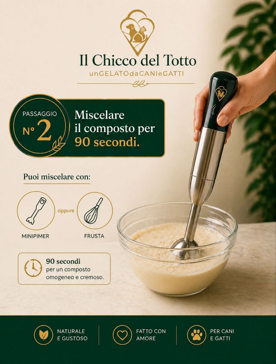 Gelato per Cani e Gatti - Ananas & Ginseng