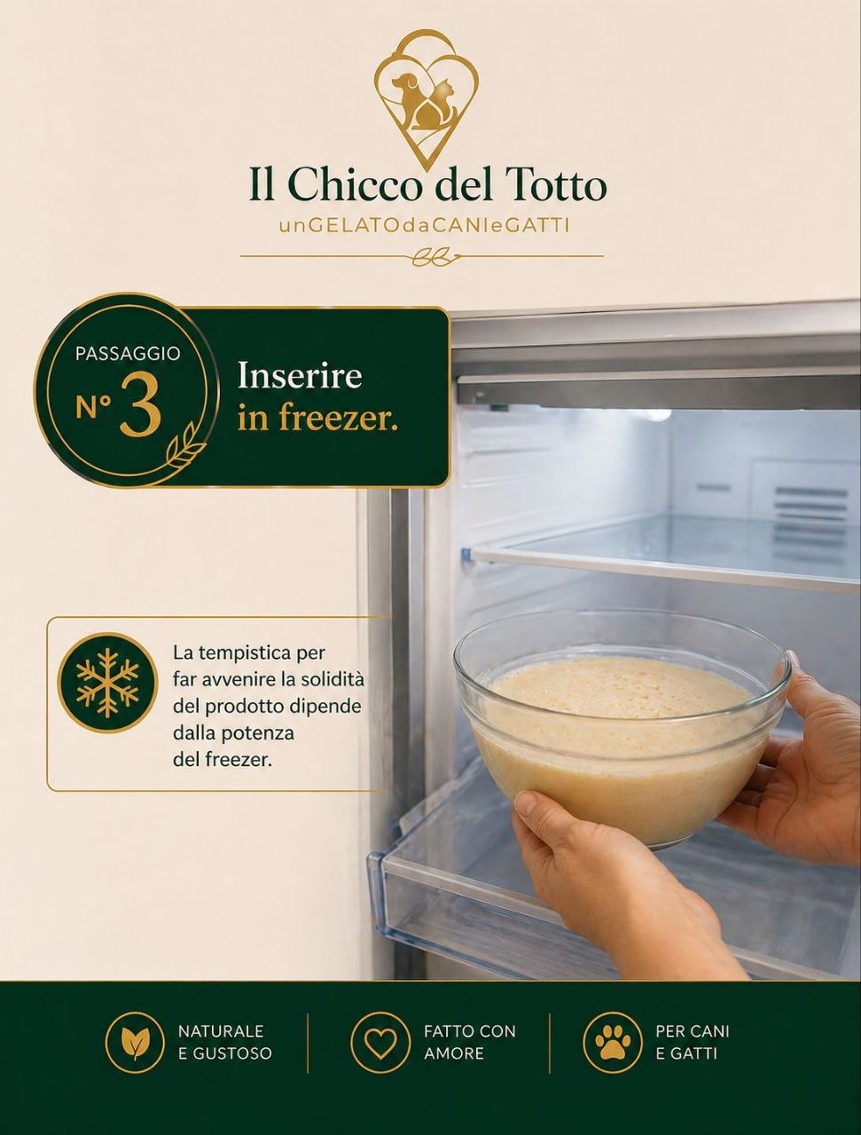 Gelato per Cani e Gatti - Yogurt & Carota Viola